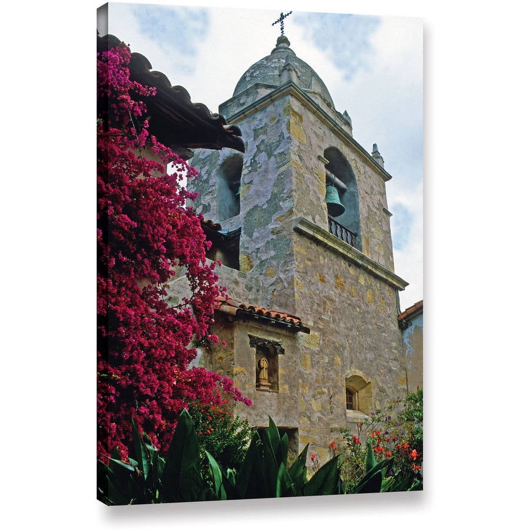 ArtWall Kathy Yates "Mission Tower" Gallery-Wrapped Canvas