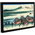 thumbnail image 1 of ArtWall Katsushika Hokusai "Ono Shindon in the Suraga Province" Gallery-Wrapped Floater-Framed Canvas, 1 of 1