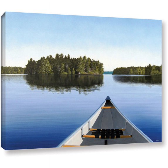 ArtWall Ken Kirsch "Paddle Muskoka" Wrapped Canvas
