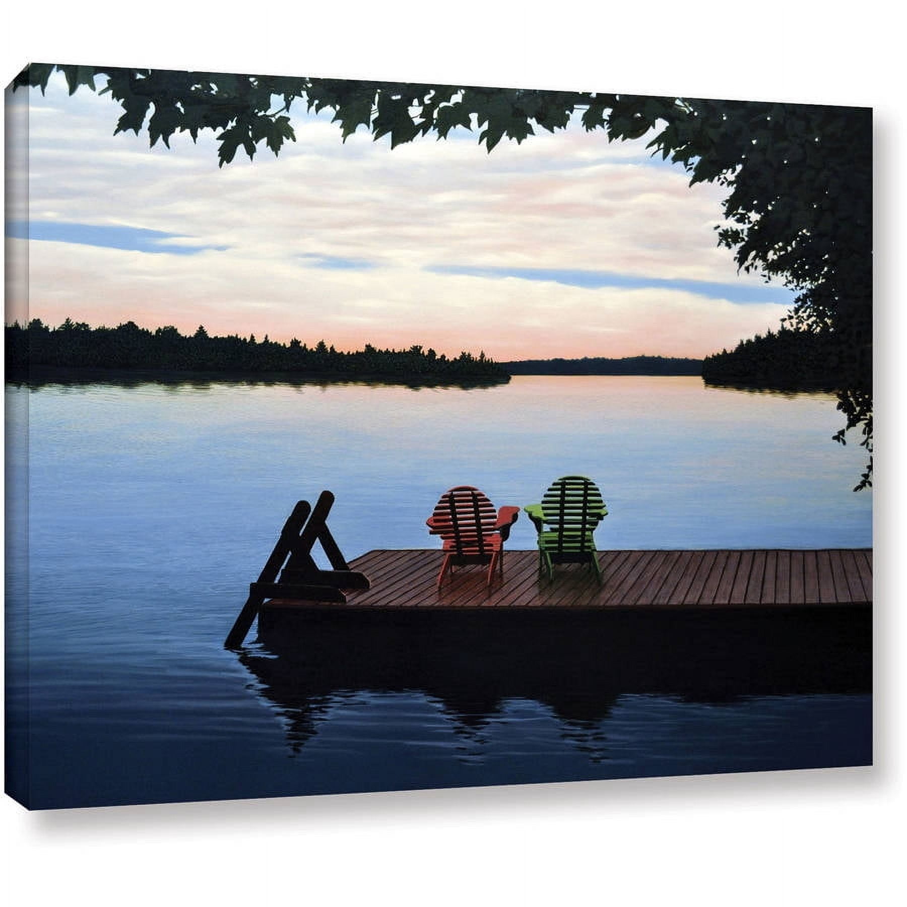 ArtWall Ken Kirsch "Tranquility" Wrapped Canvas