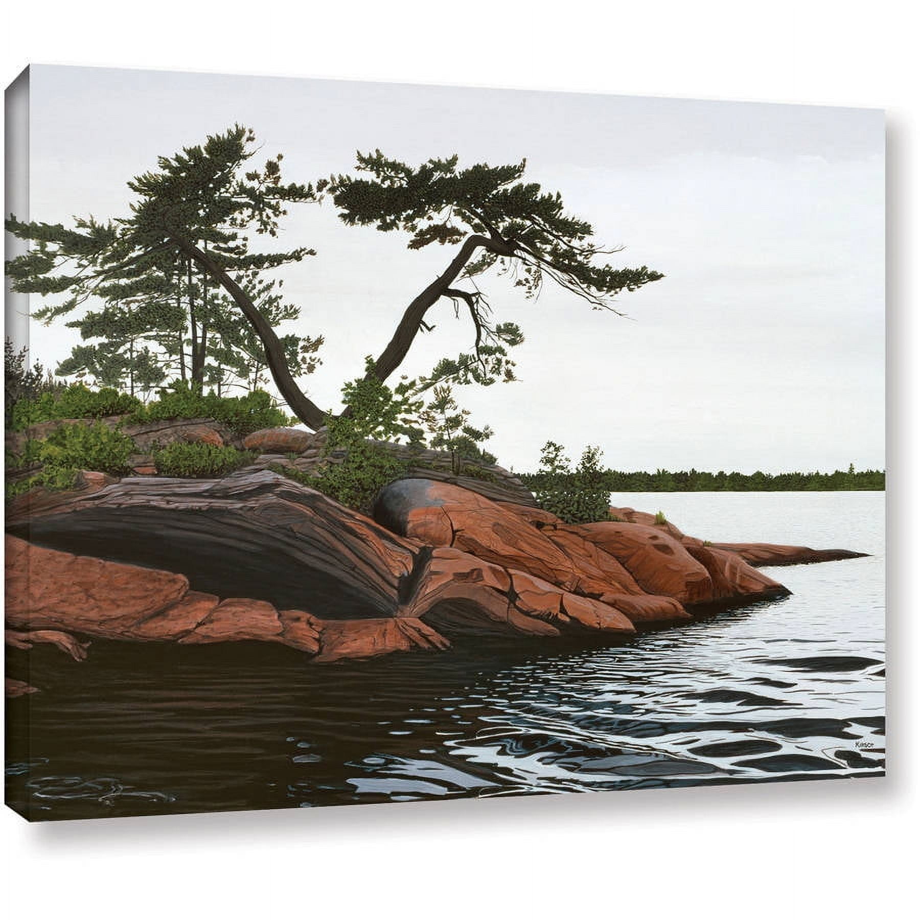 ArtWall Ken Kirsch "Windswept" Wrapped Canvas