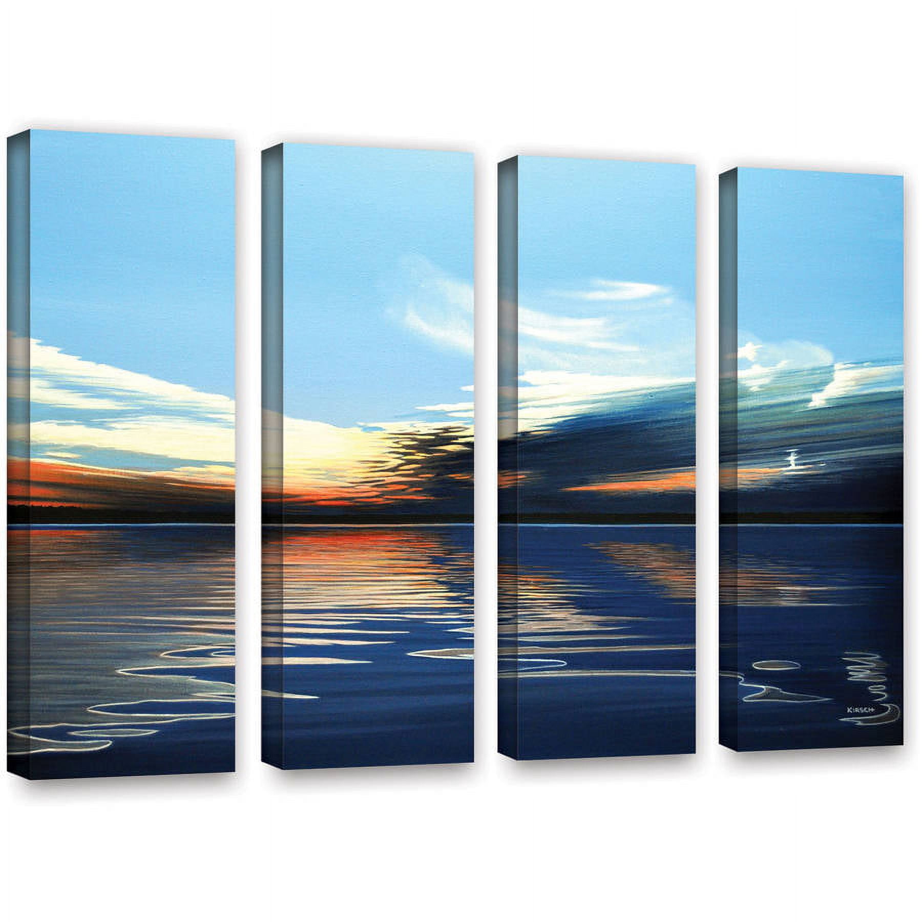 ArtWall Ken Kirsh "Quiet Reflections" 4-Piece Gallery-Wrapped Canvas Set