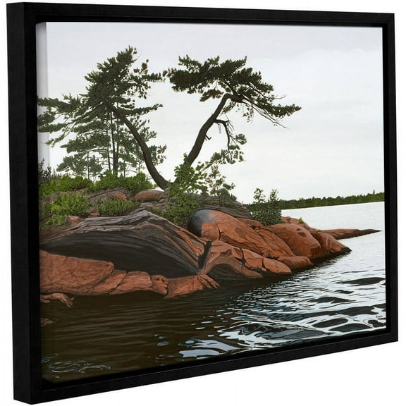 ArtWall Ken Kirsh "Windswept" Gallery-Wrapped Floater-Framed Canvas