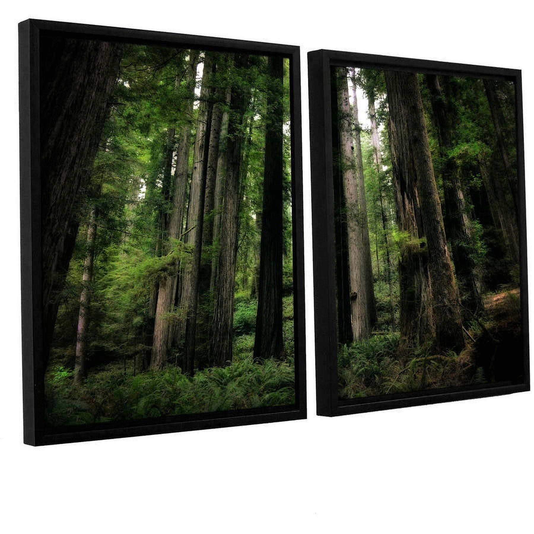 ArtWall Kevin Calkins "Among the Giants" 2-Piece Floater Framed Canvas Set