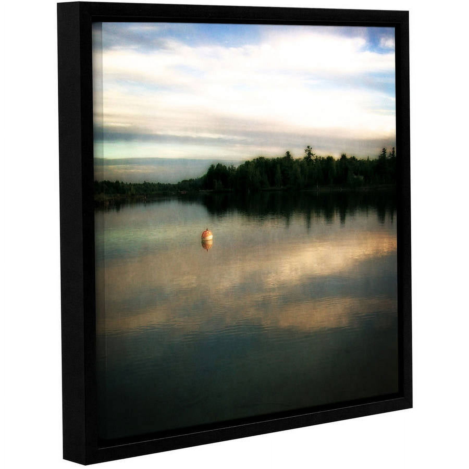 ArtWall Kevin Calkins "Buoy on the Bayou" Gallery-Wrapped Floater-Framed Canvas