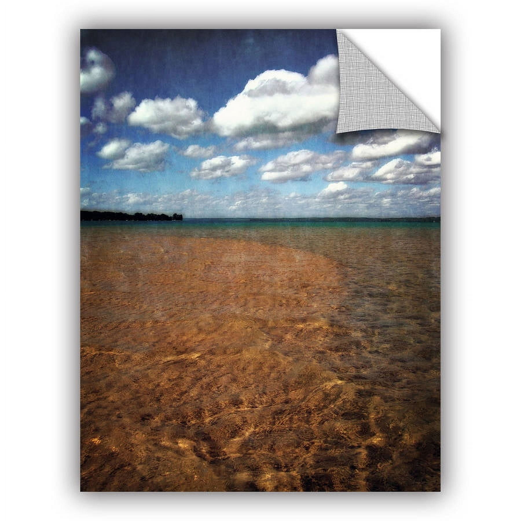 ArtWall Kevin Calkins "Crystal Waters" ArtAppealz Removable Wall Art