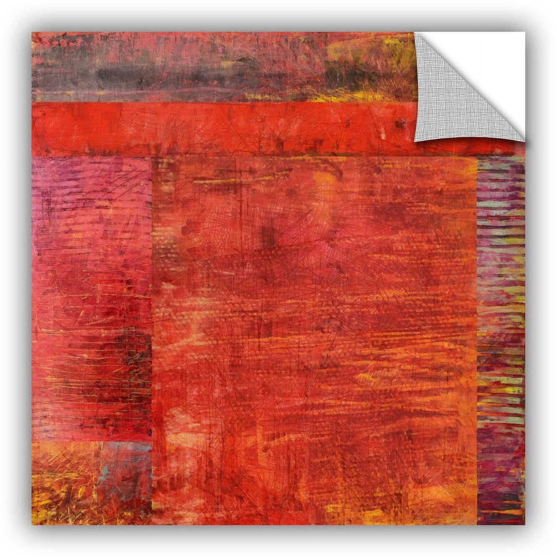 ArtWall Kevin Calkins "Essence of Red" ArtAppealz Removable Wall Art