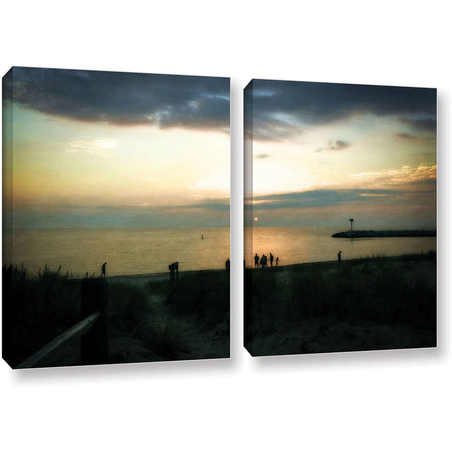 ArtWall Kevin Calkins "Last Night" 2-Piece Gallery-Wrapped Canvas Set