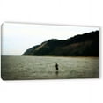 thumbnail image 1 of ArtWall Kevin Calkins "Paddle Surfing Along the Dunes" Gallery-Wrapped Canvas, 1 of 1