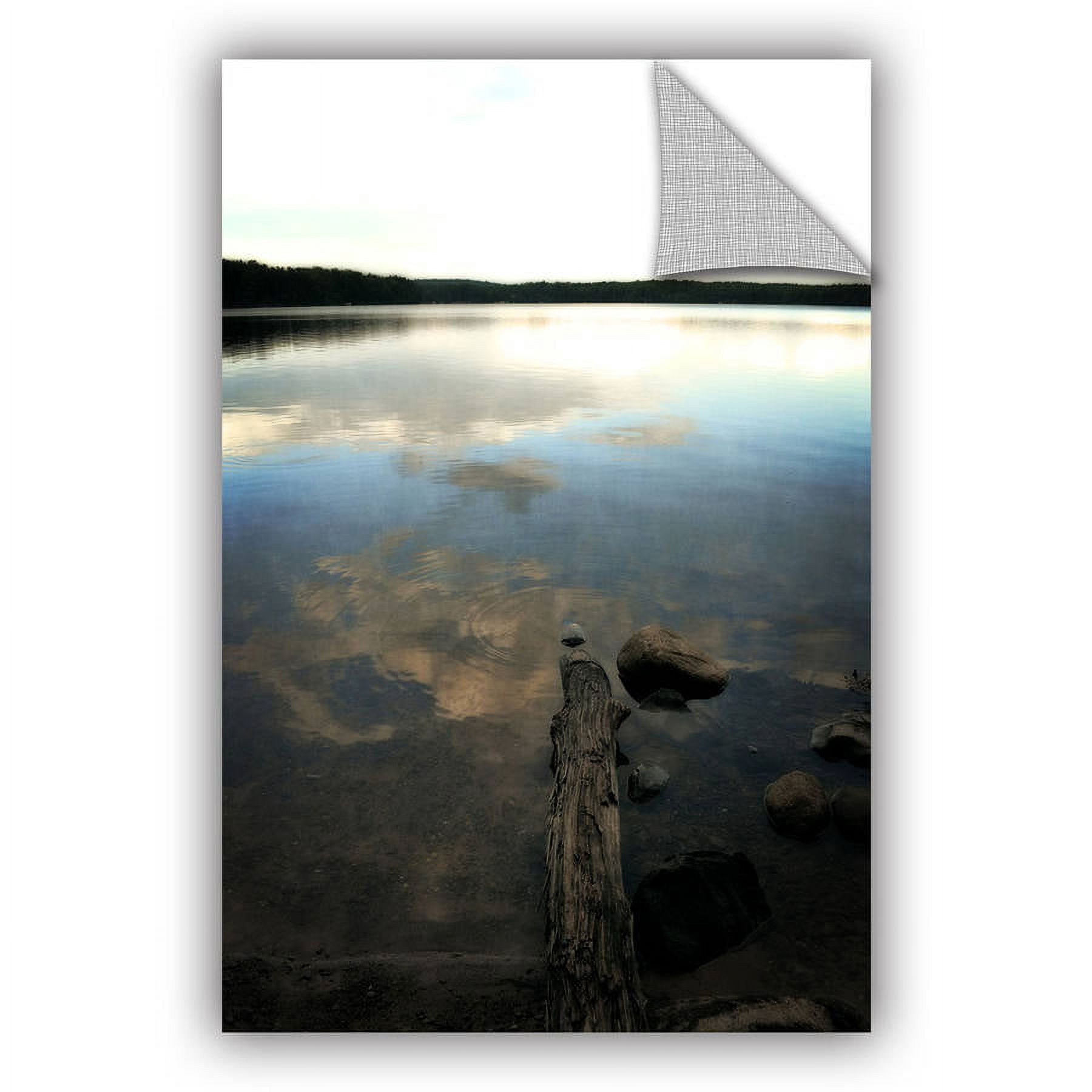 ArtWall Kevin Calkins "Reflections on the Lake "ArtAppealz Removable Wall Art