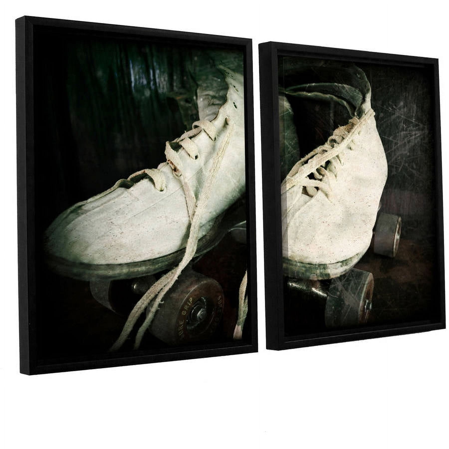 ArtWall Kevin Calkins "Rustic Rollers" 2-Piece Floater Framed Canvas Set