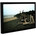 thumbnail image 1 of ArtWall Kevin Calkins "Soth Jetty and Driftwood" Gallery-Wrapped Floater-Framed Canvas, 1 of 2