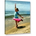 thumbnail image 1 of ArtWall Kevin Calkins "Summertime Girl" Gallery-Wrapped Canvas, 1 of 1