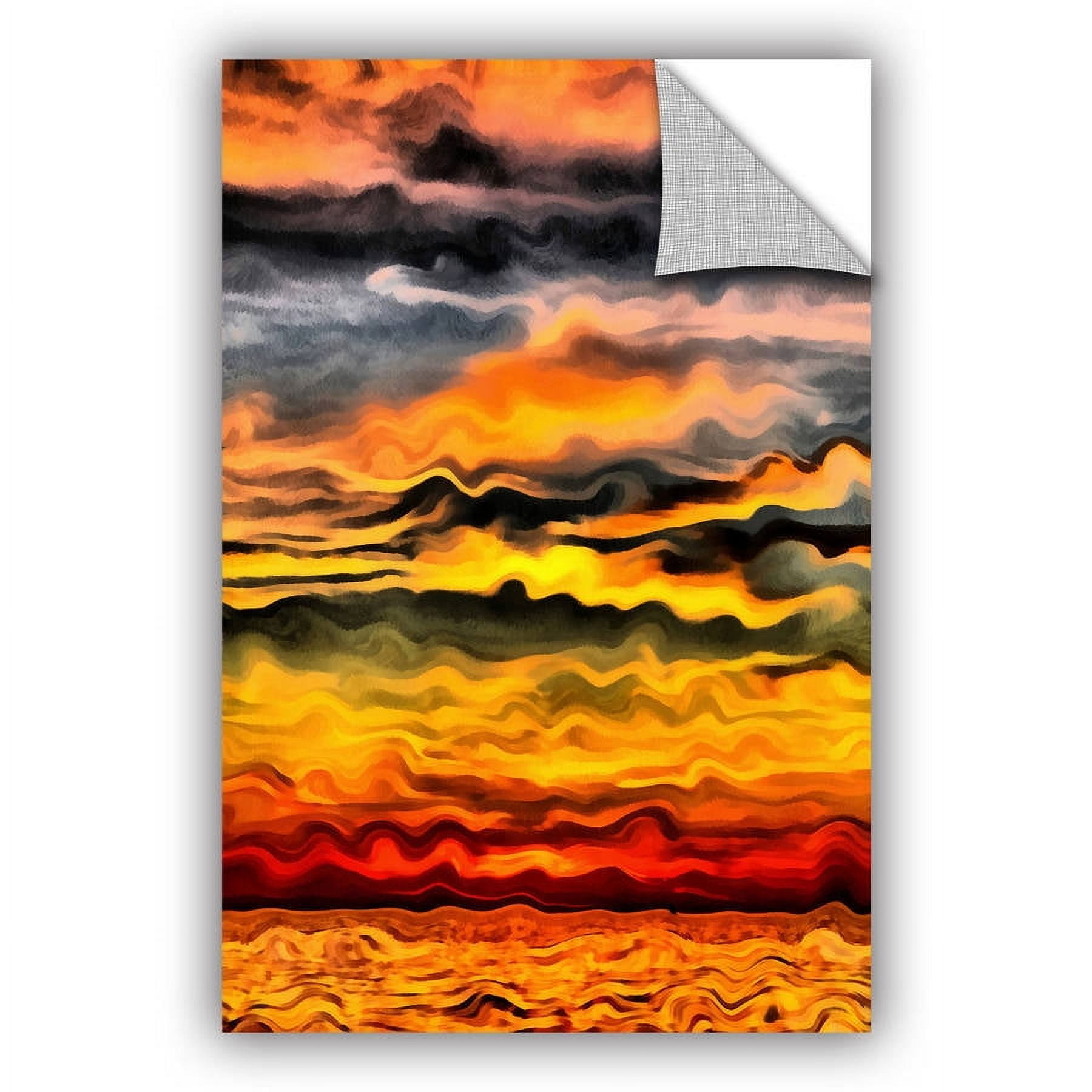 ArtWall Kevin Calkins "Surreal Sunset "ArtAppealz Removable Wall Art