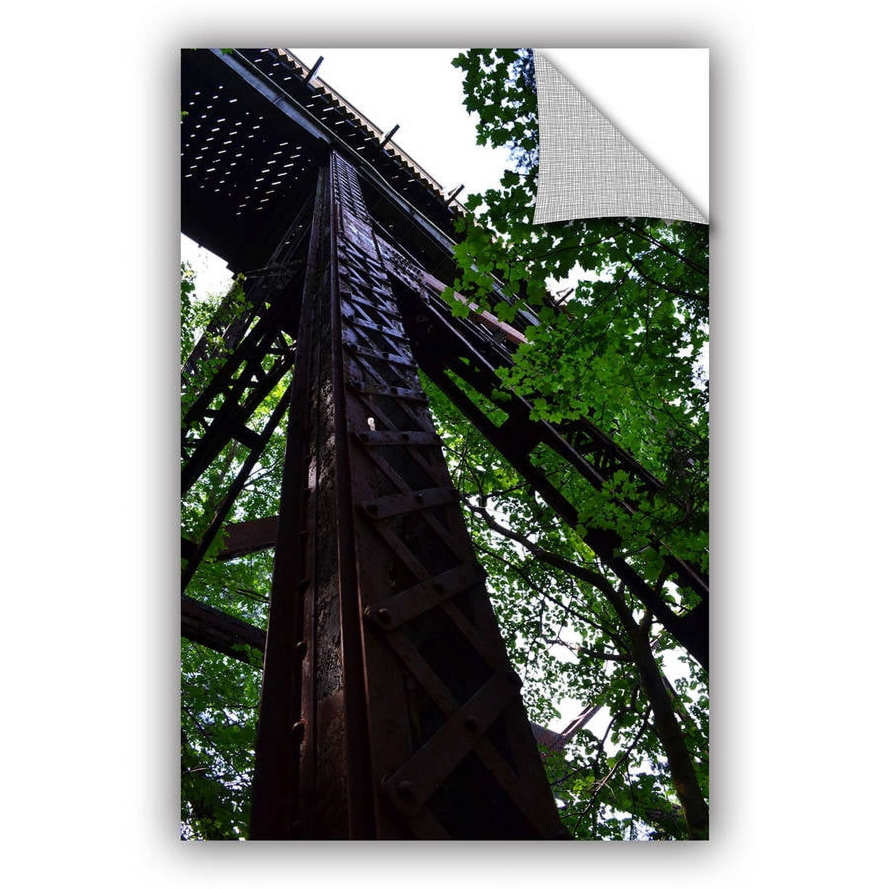 ArtWall Kevin Calkins "Trestle Perspective" ArtAppealz Removable Wall Art