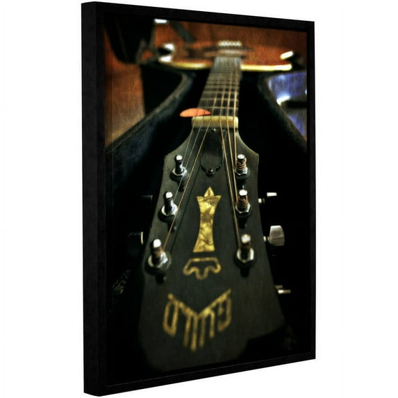 ArtWall Kevin Calkins "Waiting For the Show" Gallery-Wrapped Floater-Framed Canvas