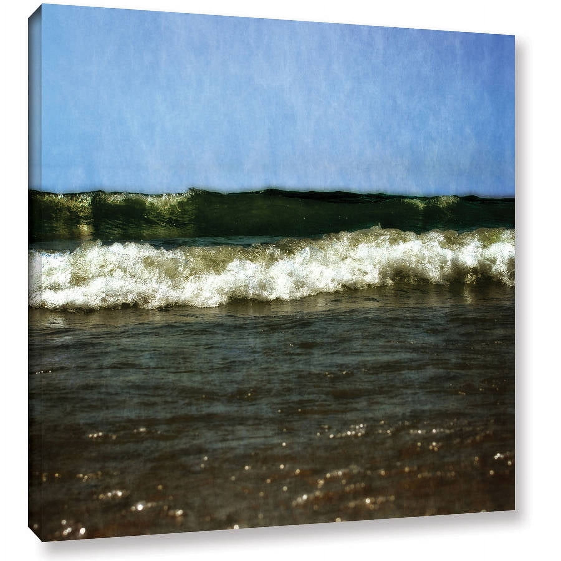ArtWall Kevin Calkins "Waves Crash" Gallery-Wrapped Canvas