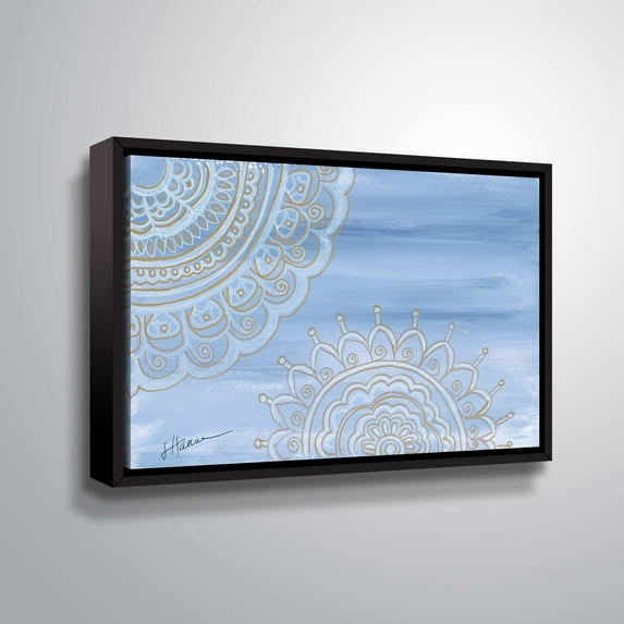 ArtWall Lacey, Gallery Wrapped Floater-framed Canvas by Lorri Hanna