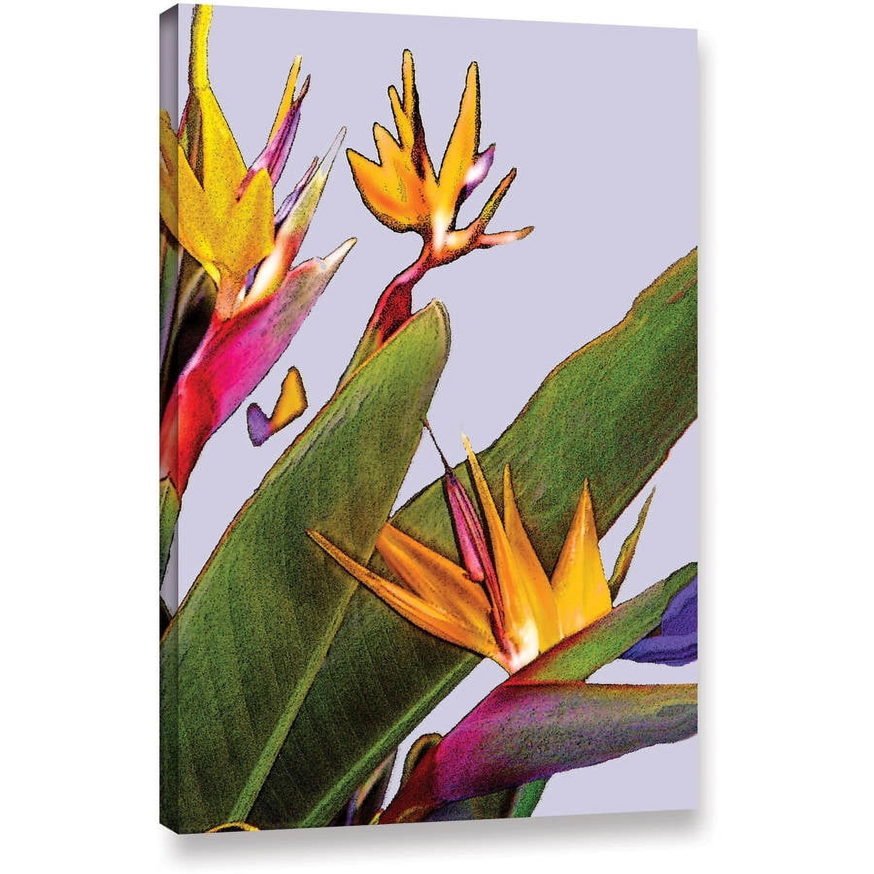 ArtWall Linda Parker "Bird Of Paradise" Gallery-wrapped Canvas