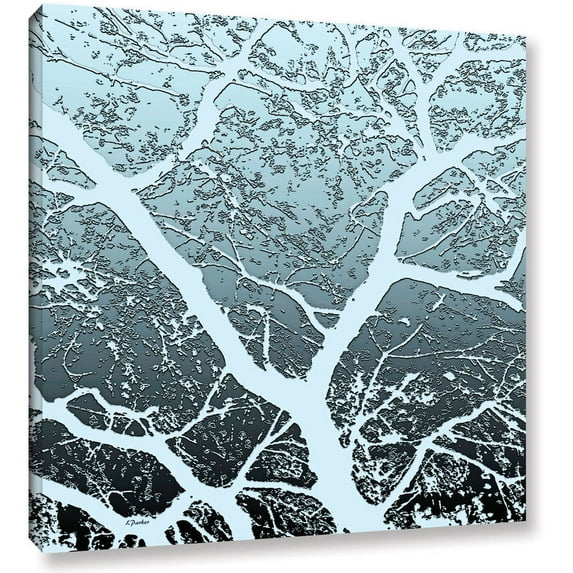 ArtWall Linda Parker "Evening Light On Tree" Gallery-wrapped Canvas