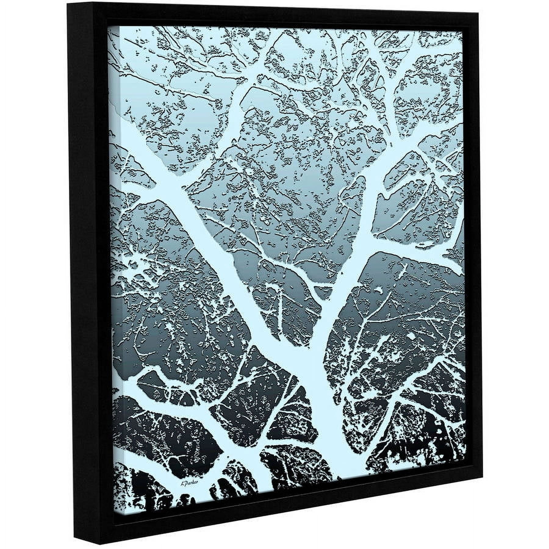 ArtWall Linda Parker "Evening Light On Tree" Gallery-wrapped Floater-framed Canvas