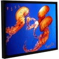 thumbnail image 1 of ArtWall Linda Parker "Fish Family" Gallery-wrapped Floater-framed Canvas, 1 of 1
