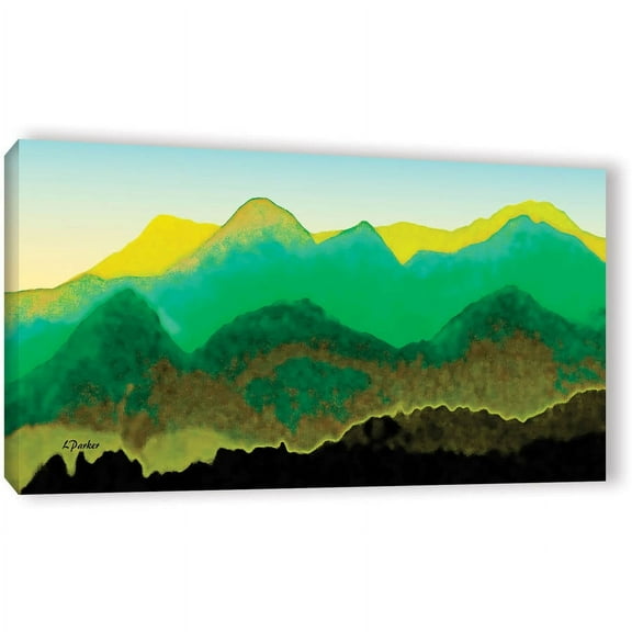 ArtWall Linda Parker "Pyrenees In Spring" Gallery-wrapped Canvas