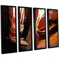 thumbnail image 1 of ArtWall Linda Parker "Slot Canyon Light From Above 4" 4-Piece Floater-framed Canvas Set, 1 of 1
