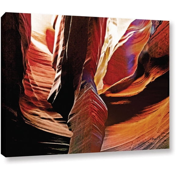 ArtWall Linda Parker "Slot Canyon Light From Above 4" Gallery-wrapped Canvas