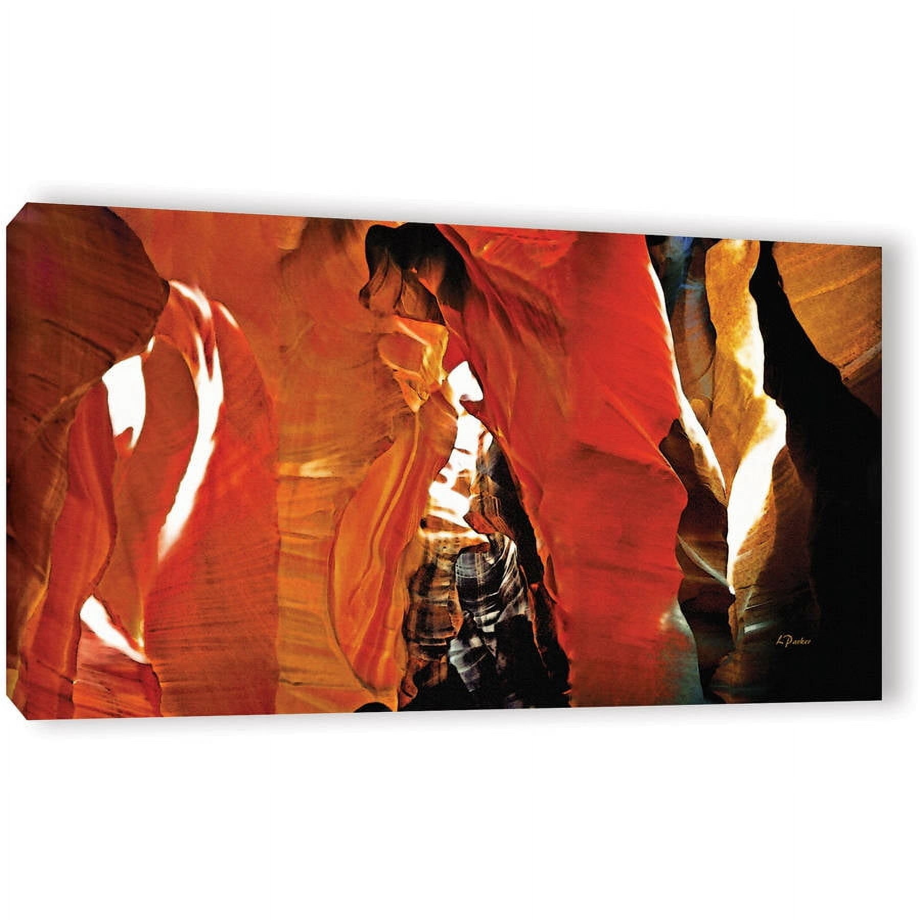 ArtWall Linda Parker "Slot Canyon Light From Above 5" Gallery-wrapped Canvas