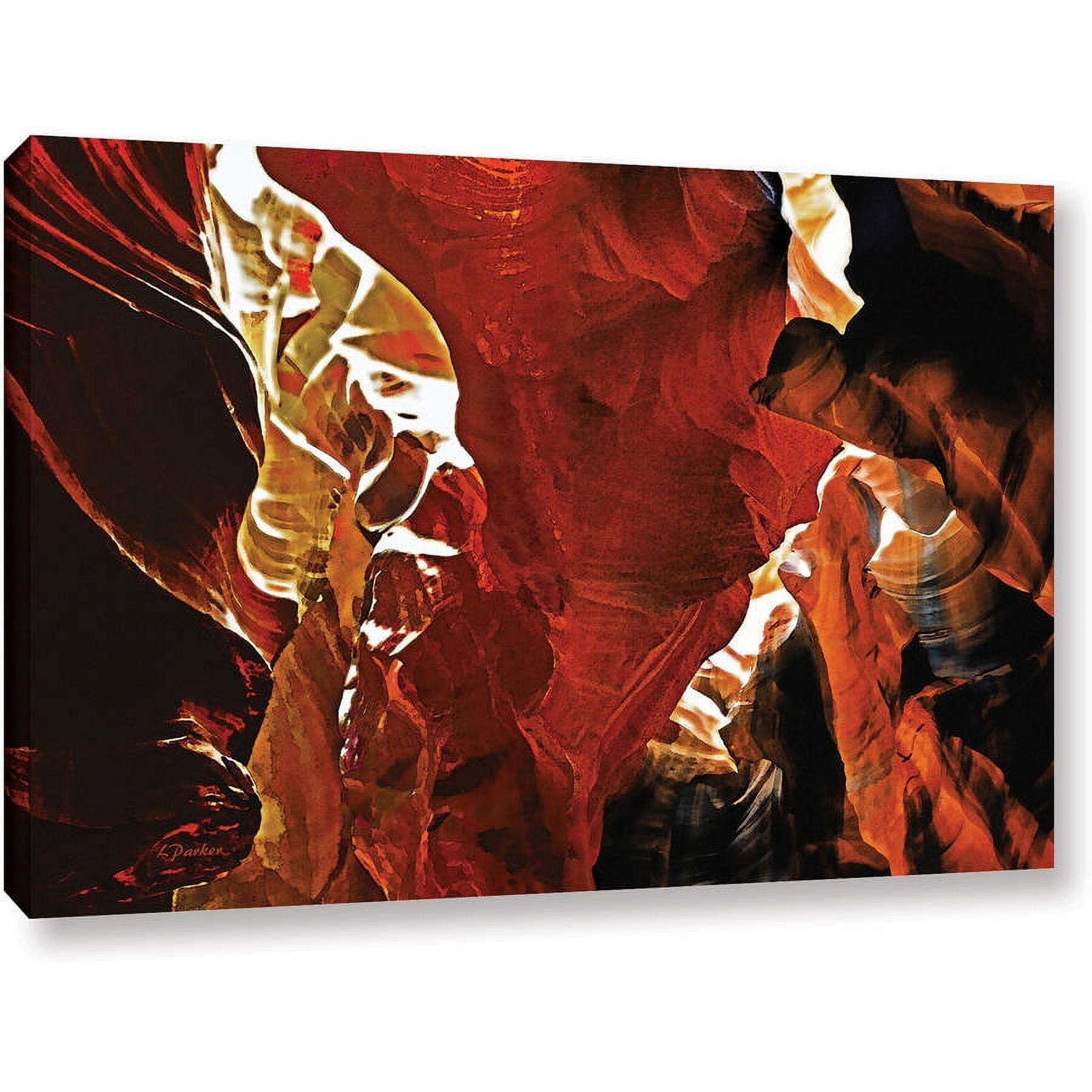 ArtWall Linda Parker "Slot Canyon Light From Above 6" Gallery-wrapped Canvas