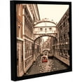 thumbnail image 1 of ArtWall Linda Parker "Venice: Bridge Of Signs" Gallery-wrapped Floater-framed Canvas, 1 of 2