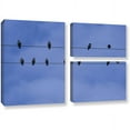 thumbnail image 1 of ArtWall Lindsey Janich "Cool Blue Sky" 3-Piece Gallery-Wrapped Canvas Flag Set, 1 of 2
