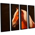 thumbnail image 1 of ArtWall Lindsey Janich "Horse Painted" 4-Piece Floater Framed Canvas Set, 1 of 2