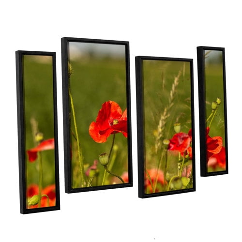 ArtWall 3114A by Lindsey Janich 4 Piece Framed Photographic Print on Canvas Set