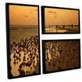 thumbnail image 1 of ArtWall Lindsey Janich "Seagulls III" 3-Piece Floater Framed Canvas Flag Set, 1 of 2