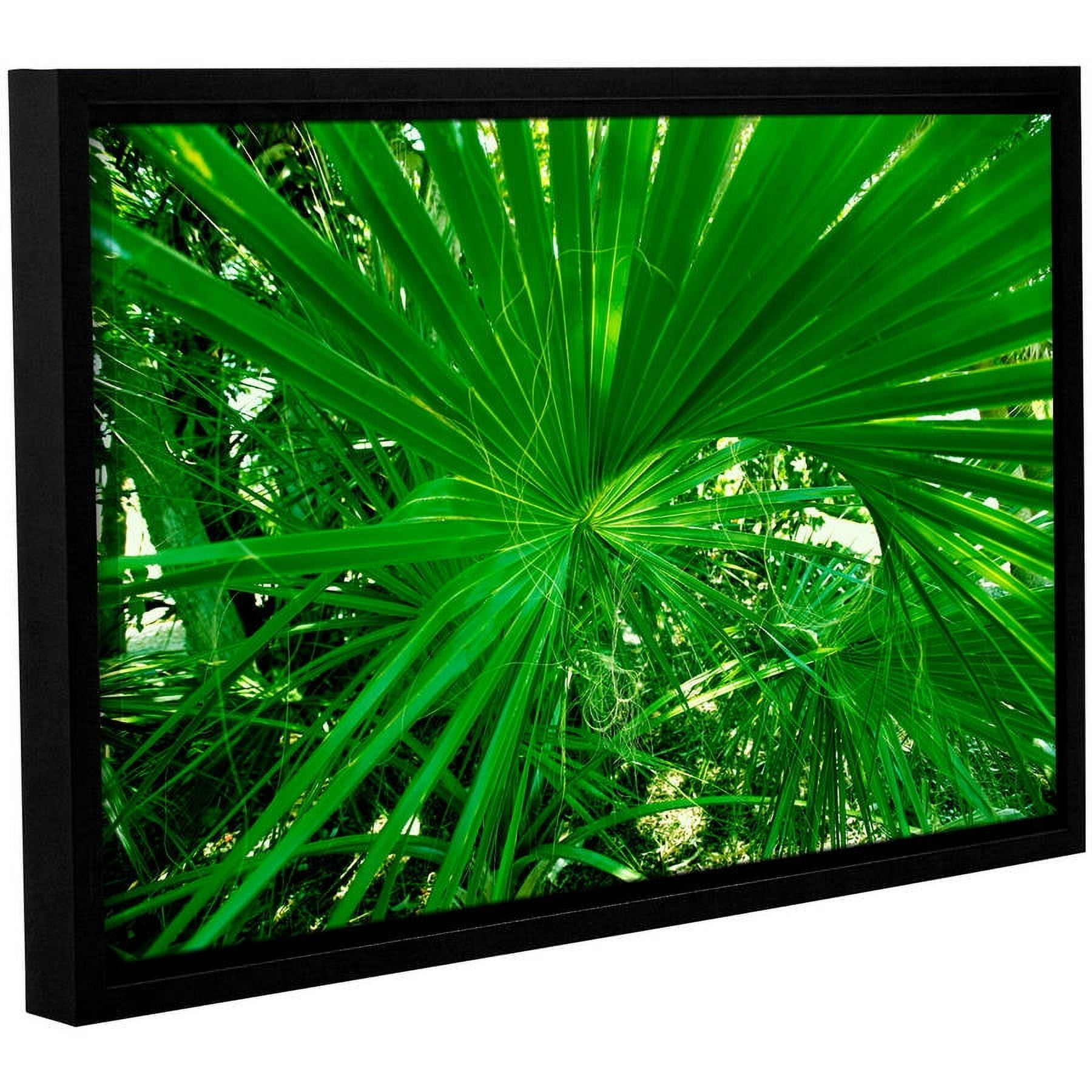 ArtWall Lindsey Janich "Spiral" Gallery-Wrapped Floater-Framed Canvas