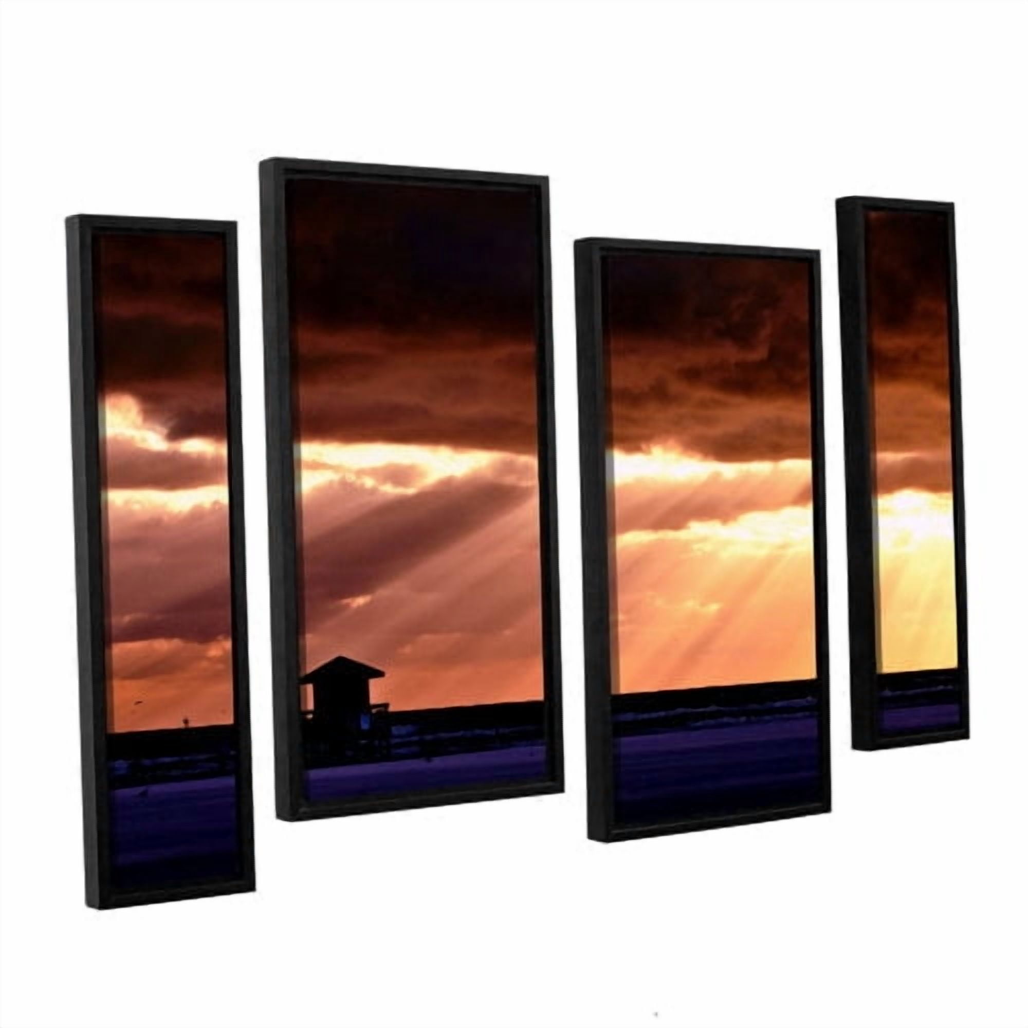 ArtWall '9992Aa' by Lindsey Janich 4 Piece Framed Photographic Print on Canvas Set