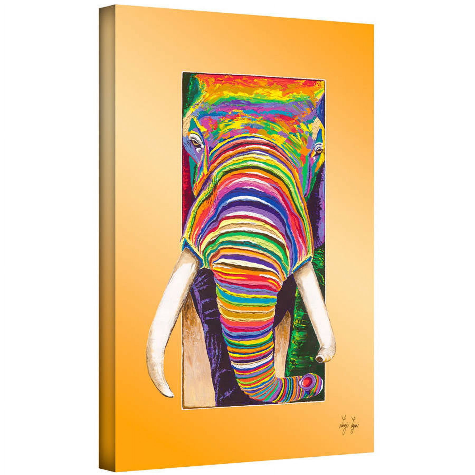 ArtWall Linzi Lynn "Breaking Through" Gallery-wrapped Canvas