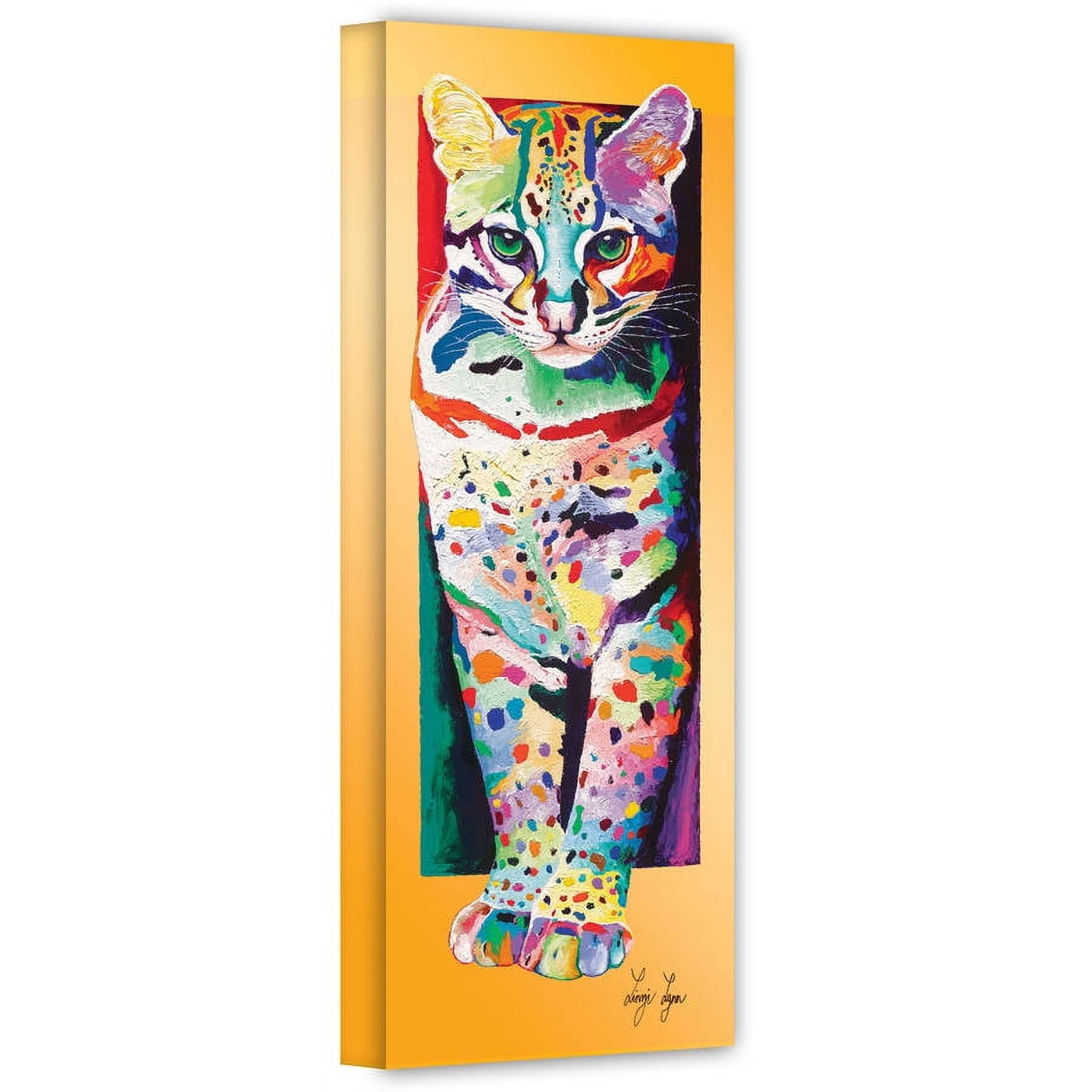 ArtWall Linzi Lynn "Night Hunt" Gallery-wrapped Canvas
