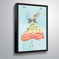 thumbnail image 1 of ArtWall Loving peace, Gallery Wrapped Floater-framed Canvas by Lorri Hanna, 1 of 3