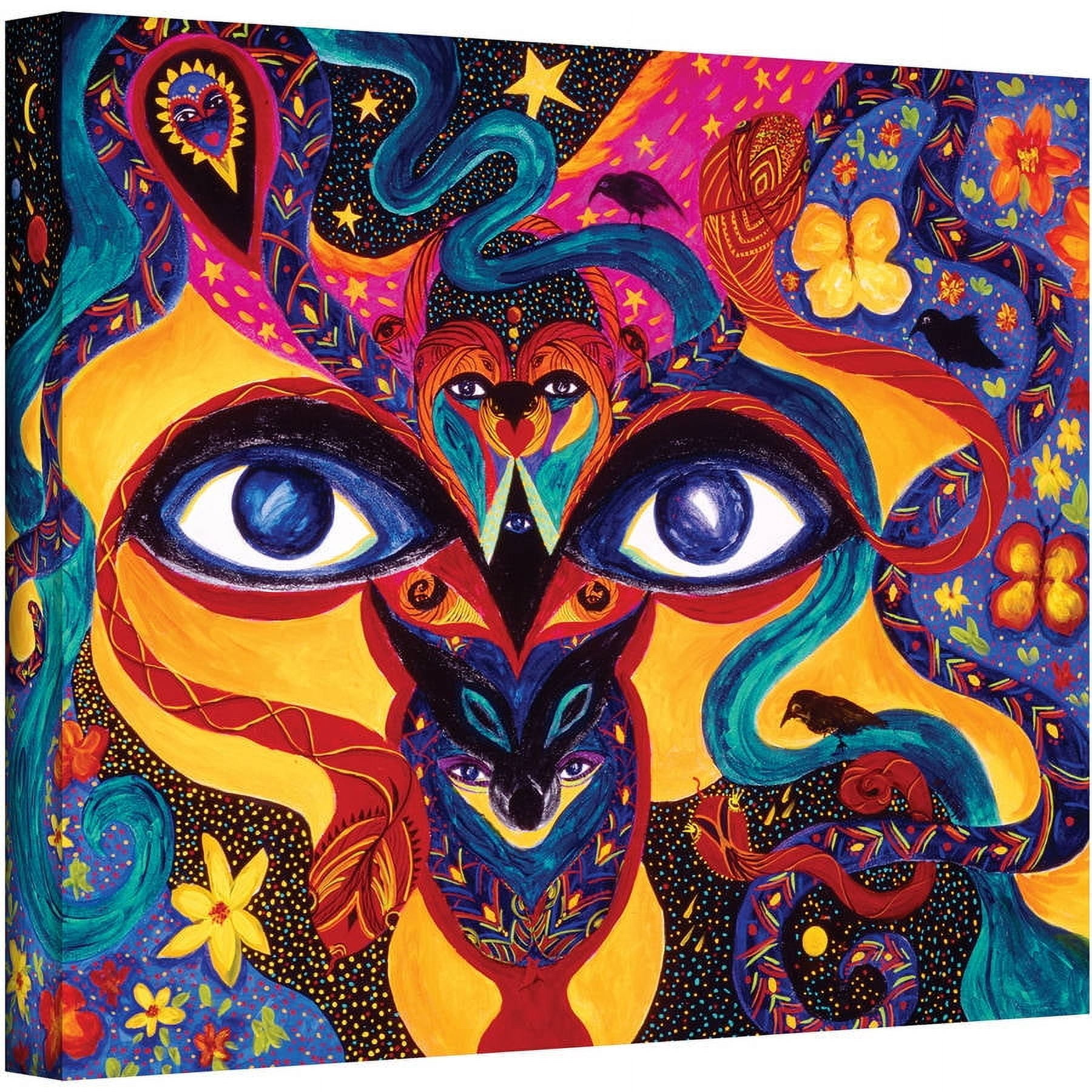 ArtWall Marina Petro "All Seeing" Gallery-wrapped Canvas