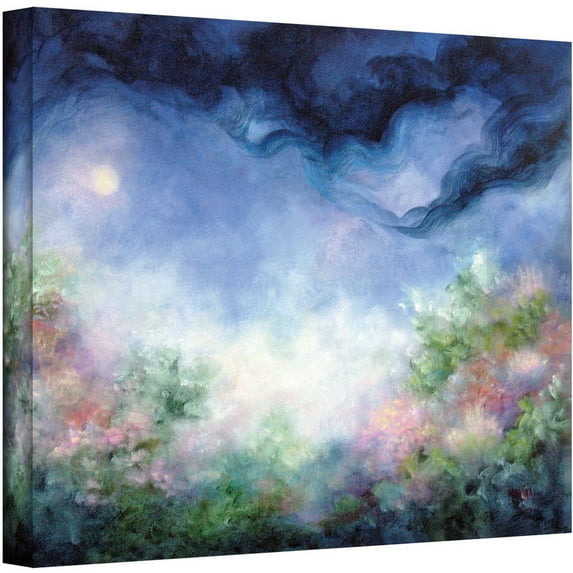 ArtWall Marina Petro "Angel Moon Garden" Gallery-wrapped Canvas