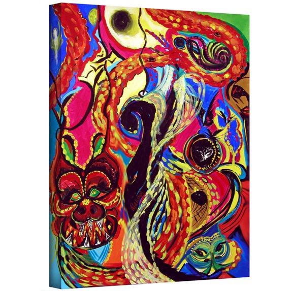 ArtWall Marina Petro "Angel and Dragon" Gallery-wrapped Canvas