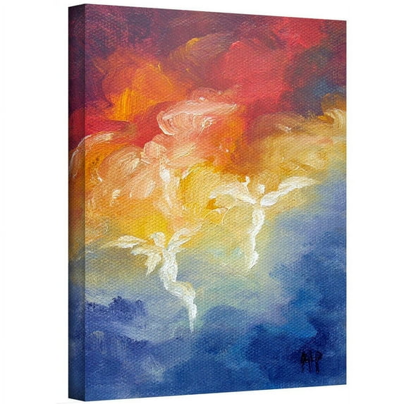 ArtWall Marina Petro "Angels Descending" Gallery-wrapped Canvas