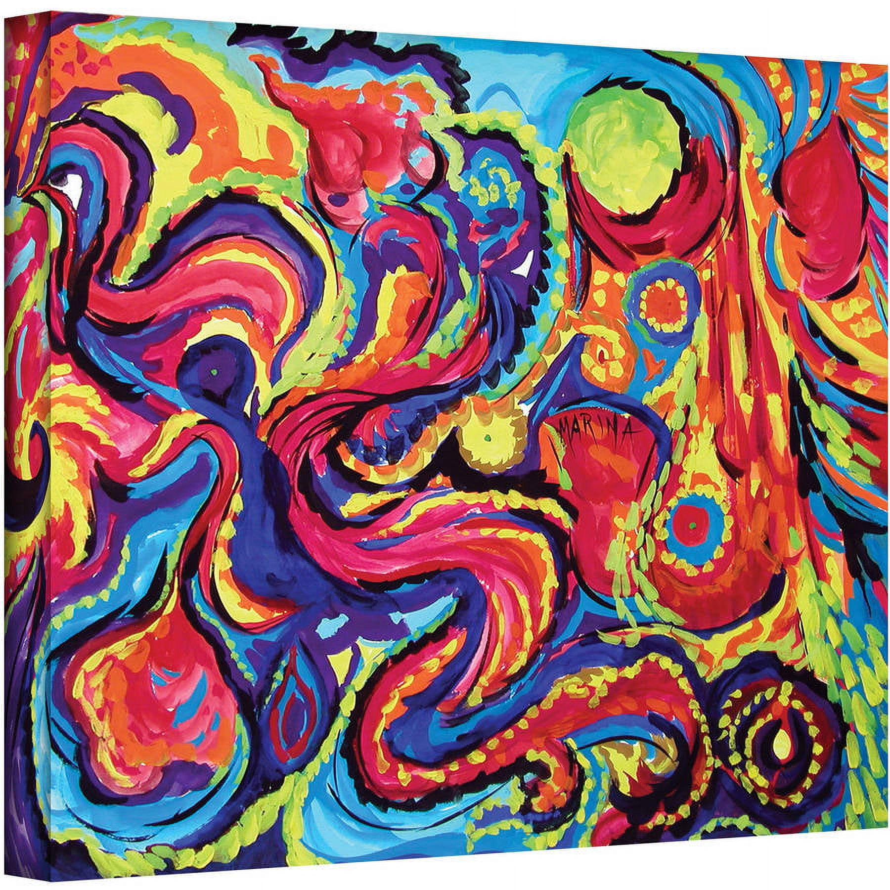ArtWall Marina Petro "Birth" Gallery-wrapped Canvas
