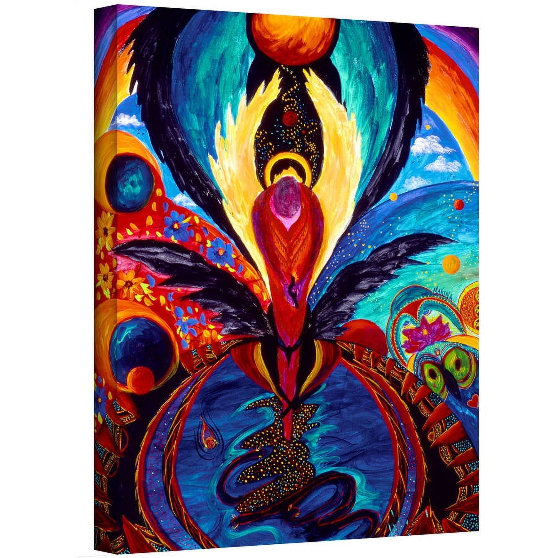 ArtWall Marina Petro "Captive Angel" Gallery-wrapped Canvas