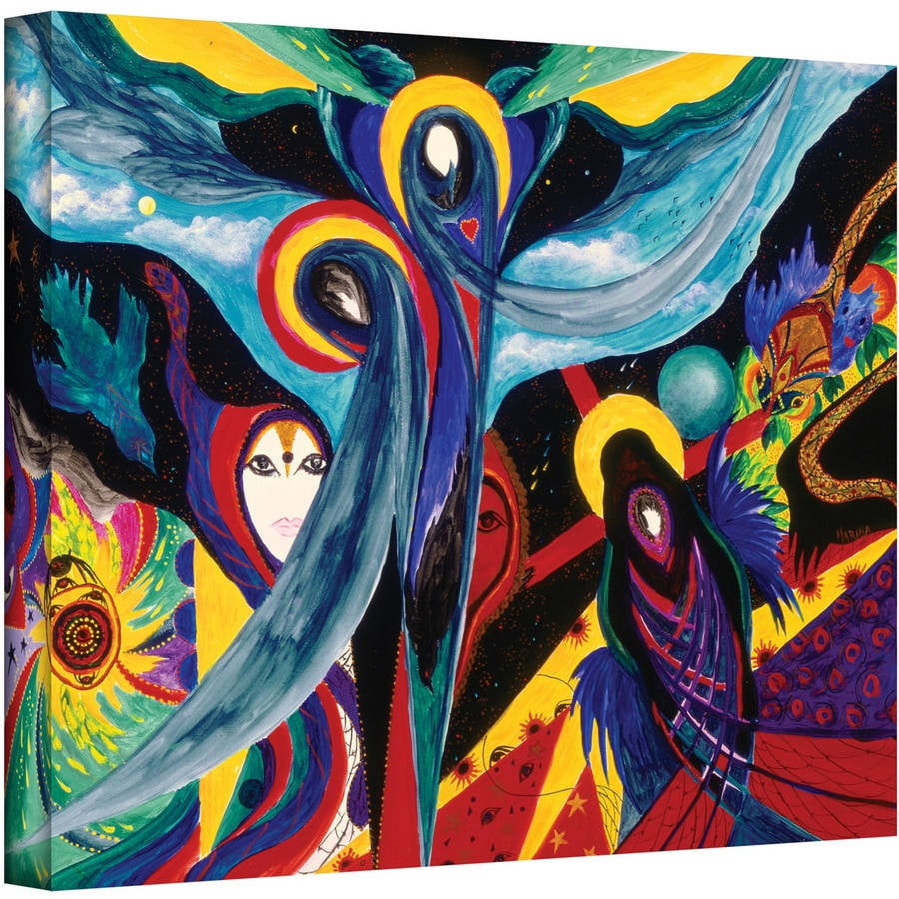 ArtWall Marina Petro "Grieving" Gallery-wrapped Canvas