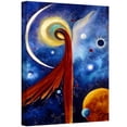 thumbnail image 1 of ArtWall Marina Petro "Lunar Angel" Gallery-wrapped Canvas, 1 of 1