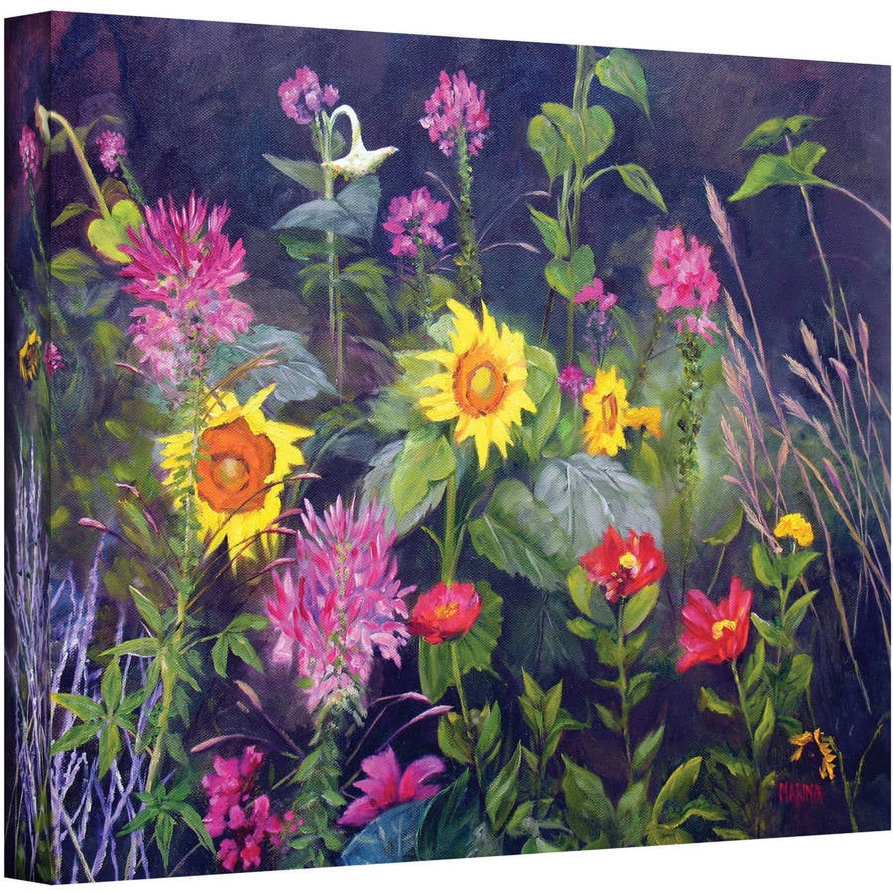 ArtWall Marina Petro "Out of Darkness" Gallery-wrapped Canvas